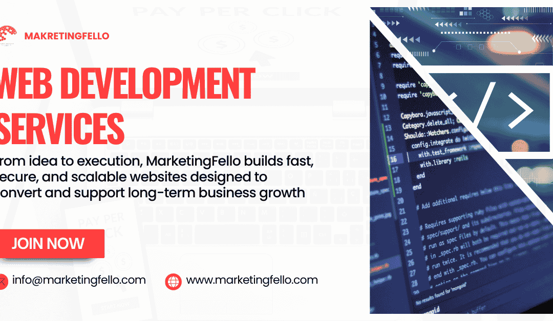 Website Development Services to Build Fast, Responsive Sites